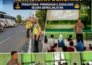 Polsek Semampir Tegaskan Aturan di Pegirian: ETLE Dikerahkan, Warga Diminta Tertib