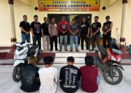Tak Berkutik ! Komplotan Curanmor Residivis Dibekuk Polisi, Delapan Aksi Curanmor di Candipuro Terungkap