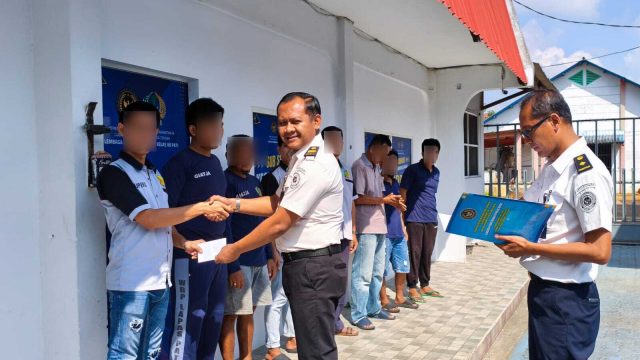 Lapas Kelas IIB Pati Berikan Premi kepada Warga Binaan Sebagai Apresiasi Hasil Pembinaan Kemandirian Periode Juli 2026