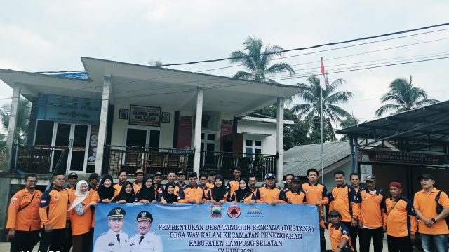 Kekuatan Desa Untuk Selamatkan Nyawa, BPBD Bentuk Kembali Destana 6 Desa di Lampung Selatan