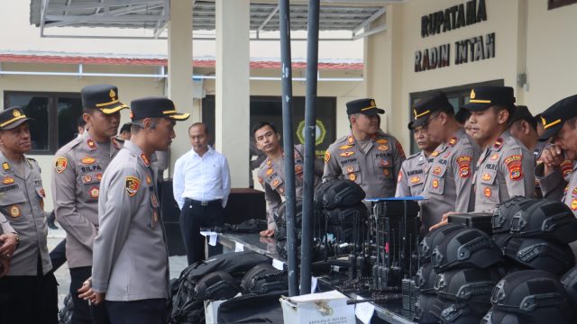 Kapolres Lampung Selatan Cek Sarpras Polsek, Pastikan Siap Dukung Harkamtibmas hingga Penegakan Hukum