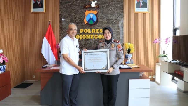 Polres Bojonegoro Raih Penghargaan Kemenkeu, Terbaik Pengelolaan DIPA di KPPN