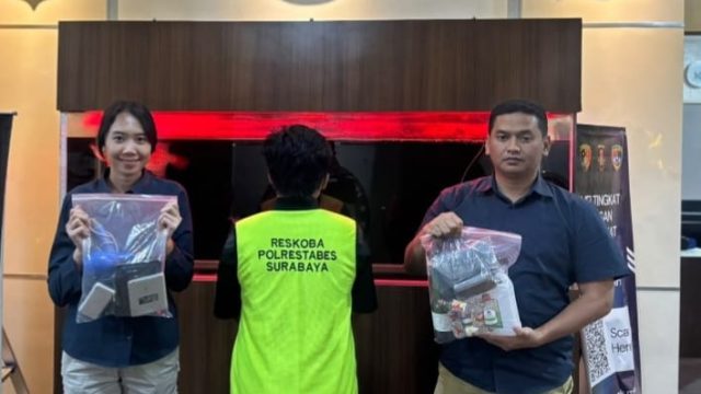 Pembuat Tembakau Sintetis Dibongkar SatResnarkoba Polrestabes Surabaya, Juga Sediakan Ganja