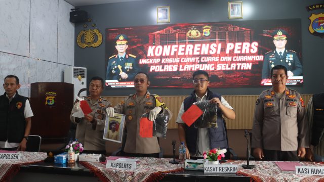 Diburu Polisi, Dua Pelaku Curanmor di Kalianda Akhirnya Berhasil Ditangkap di Dua Kasus Berbeda