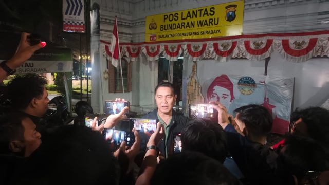 Polda Jatim Pastikan Situasi Surabaya Kondusif dan Terkendali Pascakejadian di Dua Pos Lantas