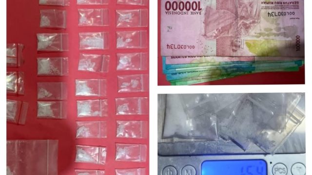 Polres Pelabuhan Tanjung Perak Ungkap Peredaran Narkoba, Satu Tersangka dan 28 Poket Sabu Diamankan