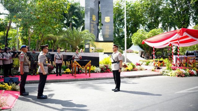 Kapolri Pimpin Upacara Hari Juang Polri 2026 di Surabaya, Kobarkan Semangat Perjuangan Polri Untuk Mewujudkan Kemajuan Bangsa