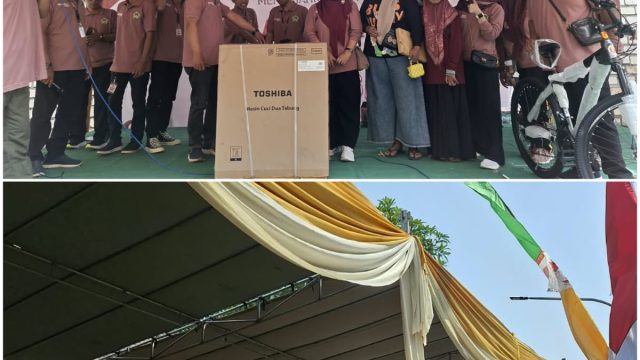 Jalan Sehat Semarak HUT ke-81 RI di Desa Gedangan, Warga dan Pelajar Kompak Rayakan Kemerdekaan