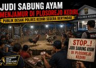 ‎Judi Sabung Ayam Menjamur di Plosorejo Kediri, Publik Desak Polres Kediri Segera Bertindak