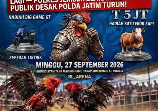 ‎Tantangan Terbuka! BL Arena Buka Lagi — Polres Jember Seakan Menyerah, Publik Desak Polda Jatim Turun!