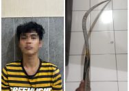 Polrestabes Surabaya Ungkap Kepemilikan Senjata Celurit Panjang 1,5 M Antar Kelompok