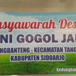Musyawarah Desa Pertani Gogol Jambe Bahas Aspirasi dan Kepentingan Masyarakat Desa kedungbanteng kecamatan Tanggulangin