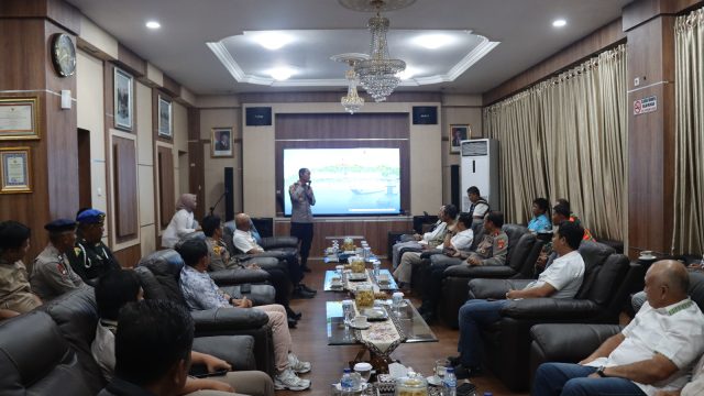 Jelang Nataru, Kapolres Lampung Selatan Perkuat Komunikasi dengan Stakeholder Pelabuhan Bakauheni