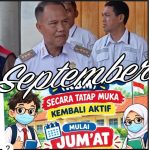 KBM Tatap Muka Kembali Aktif, Camat Rajabasa : Tetap Jaga Protokol Kesehatan Meski Sebaran Abu Vulkanik Mulai Berkurang KBM Tatap Muka Kembali Aktif, Camat Rajabasa : Tetap Jaga Protokol Kesehatan Meski Sebaran Abu Vulkanik Mulai Berkurang