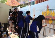 Cari Bibit Seniman Muda, Polres Lampung Selatan Gelar Lomba Mural Sambut HUT Lalu Lintas ke-71