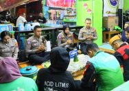 Sambut Hari Lalu Lintas Bhayangkara ke-71, Polresta Malang Kota Gelar Doa Bersama Ojol