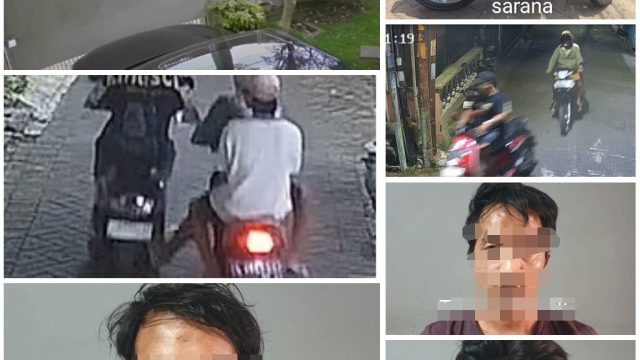 Tiga Warga Sidokapasan Terduga Pelaku Curanmor Diamankan Resmob Polrestabes Surabaya