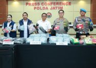 Polda Jatim Ungkap 1.870 Kasus Narkoba, 2.382 Tersangka Diamankan