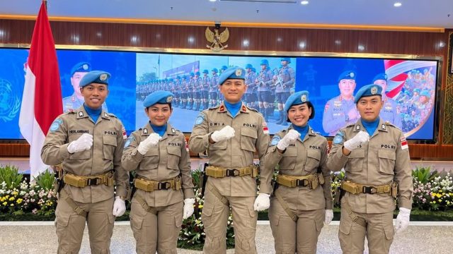 Lima Personel Polda Jatim Siap Jalankan Misi Perdamaian PBB di Afrika Tengah