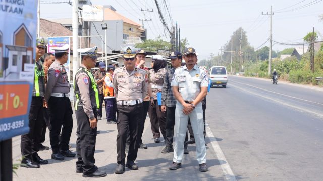 Polres Gresik Gandeng Tim Ahli Kaji Jalur Blackspot di Driyorejo