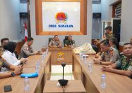 Polrestabes Surabaya Beri Kejutan Kodim 0830 di HUT ke-81 TNI, Perkuat Soliditas TNI-Polri