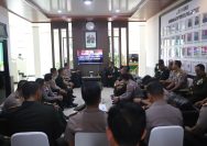 Polres Gresik Beri Kejutan HUT TNI ke-81, Sinergitas TNI-Polri Semakin Solid