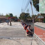 Pekerjaan Dikebut, Progres Pergantian Jembatan Kulak dan Krajan III di Ruas Jalan Tongas Lumbang Sukapura, Capai 85% Persen