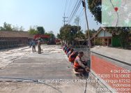 Pekerjaan Dikebut, Progres Pergantian Jembatan Kulak dan Krajan III di Ruas Jalan Tongas Lumbang Sukapura, Capai 85% Persen