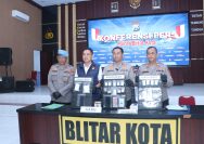 Wujudkan 'Zero Narkoba', Polres Blitar Kota Ungkap Sejumlah Kasus Narkotika dan Amankan Tersangka Pengedar