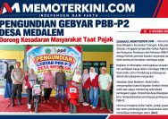 Pengundian Gebyar PBB-P2 Desa Medalem, Upaya Dorong Kesadaran Masyarakat Taat Pajak