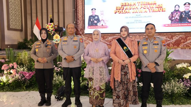 Jadi Ibu Asuh Polwan Polda Jatim, Ny. Lenia Dekananto Dorong Kesejahteraan dan Keharmonisan Keluarga Polri