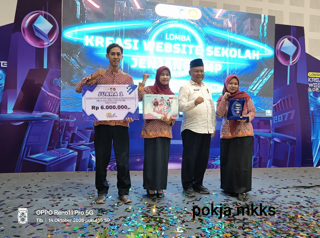 Persaingan Ketat Lomba Kreativitas Webs Tingkat SMP Se- Kabupaten Kediri 2026