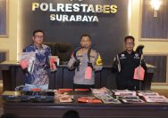 Komitmen Polrestabes Surabaya Memberantas Kriminal Jalanan (3C) 112 Tersangka Diamankan 157 Kasus Berhasil Diungkap Satreskrim