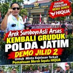 Arek Suroboyo Asli Arsas Kembali Gruduk Polda Jatim Demo Jilid 2 Untuk Minta Kejelasan Terkait Pemalsuan Merek Sepatu HIQUA Arek Suroboyo Asli Arsas Kembali Gruduk Polda Jatim Demo Jilid 2 Untuk Minta Kejelasan Terkait Pemalsuan Merek Sepatu HIQUA